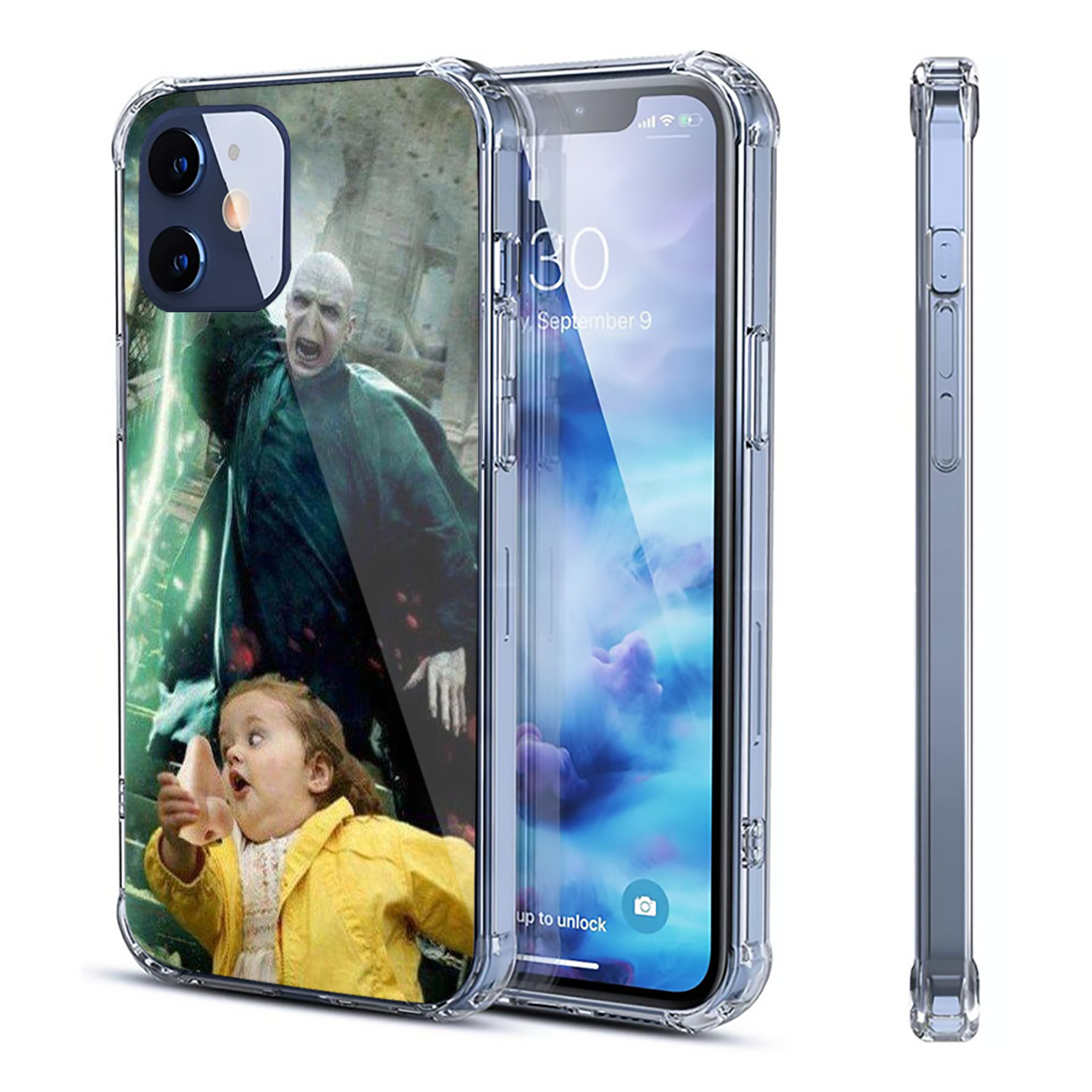（画像用） Harry Potter ハリー・ポッターシリーズ 【iPhone 12シリーズ対応】透明スマホケース（クリアソフトケース）